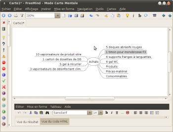 Capture d'écran tutoriel carte mentale n°3